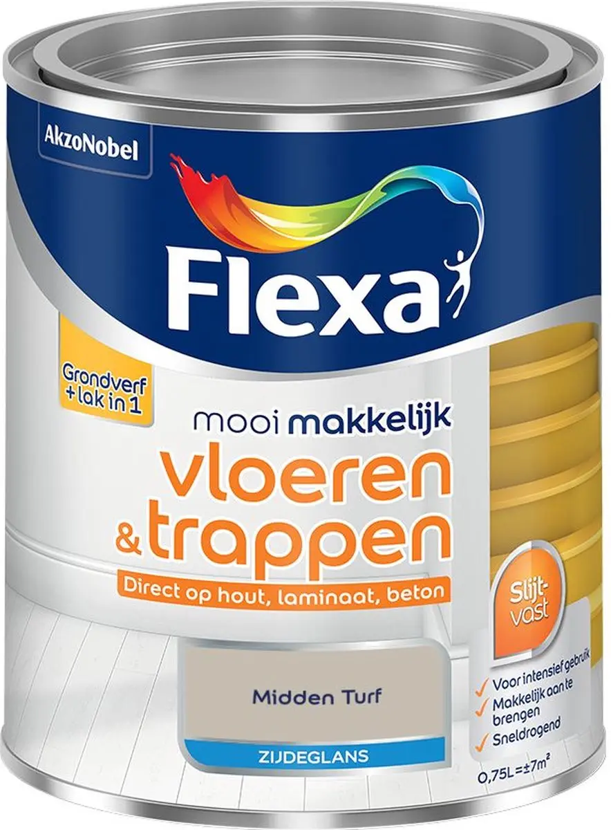 Flexa Mengverf Midden Turf 750ml