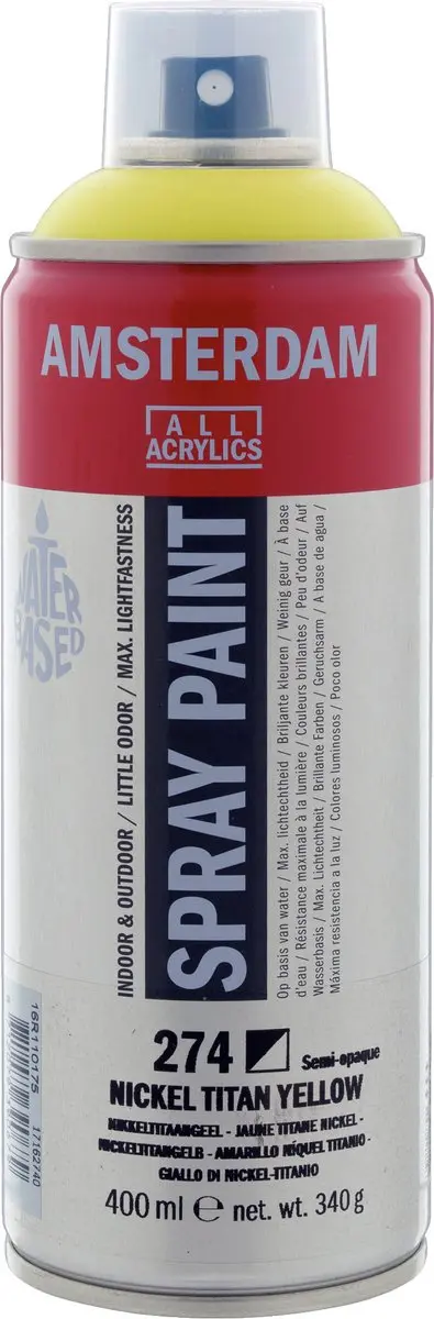 Talens Spraypaint 274 Nikkeltitaangeel