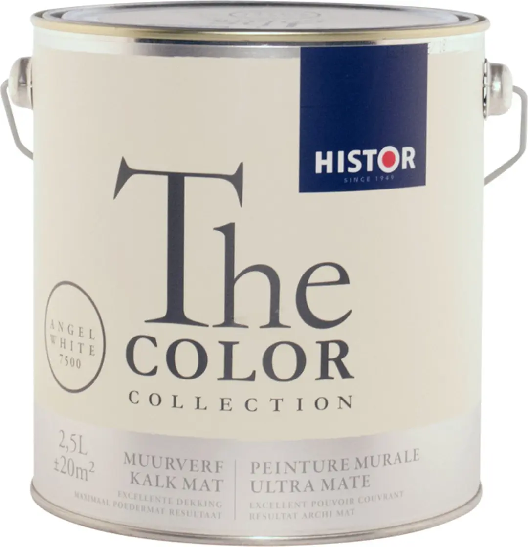 Histor The Color Collection Muurverf 5L - Angel White