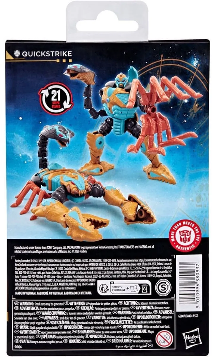 Hasbro Transformers Age of the Primes Quickstrike 250623 - Multi