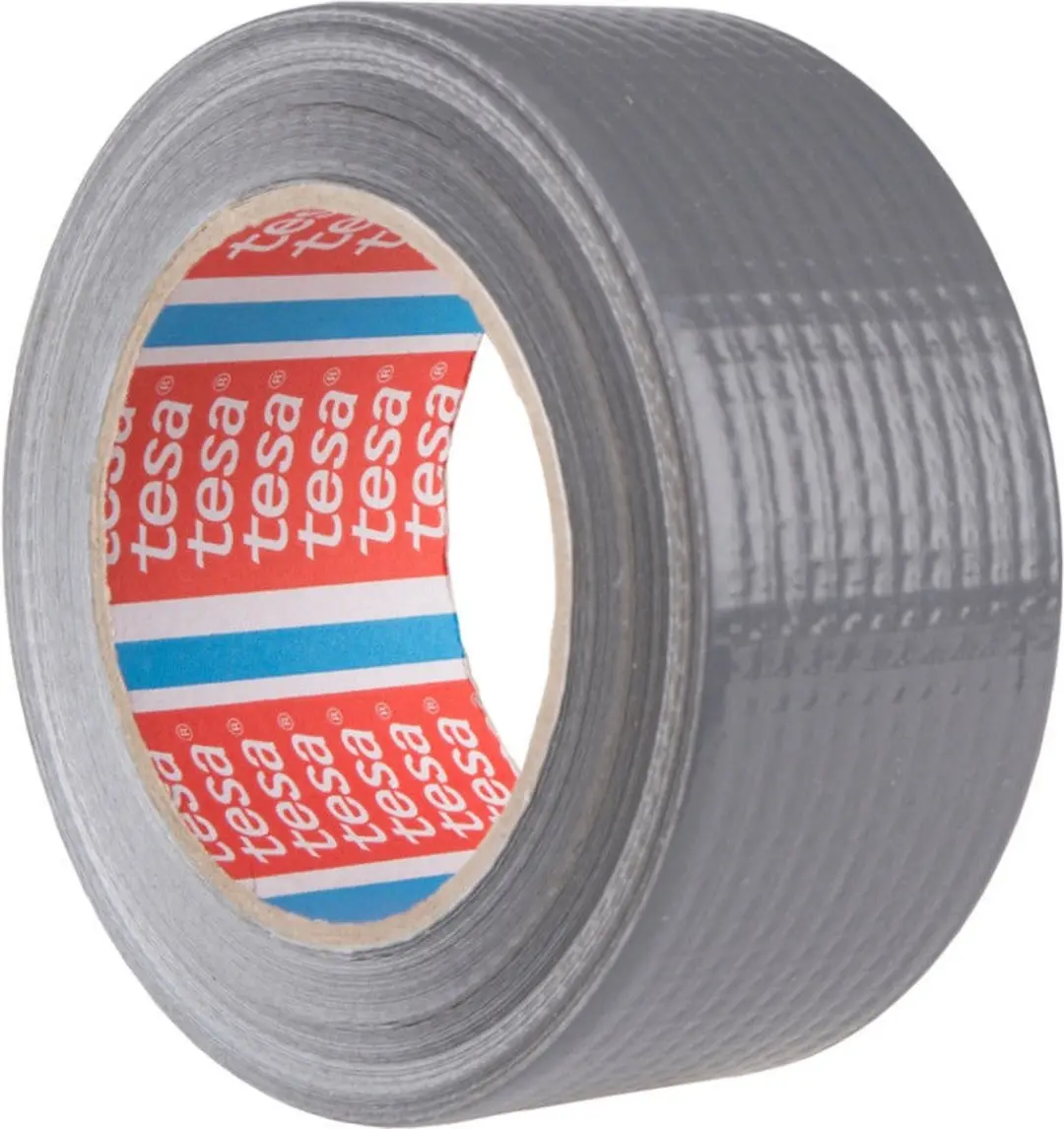 Tesa Professional 4610 Polipropyleen Tape 25m x 50mm - Zilver Mat