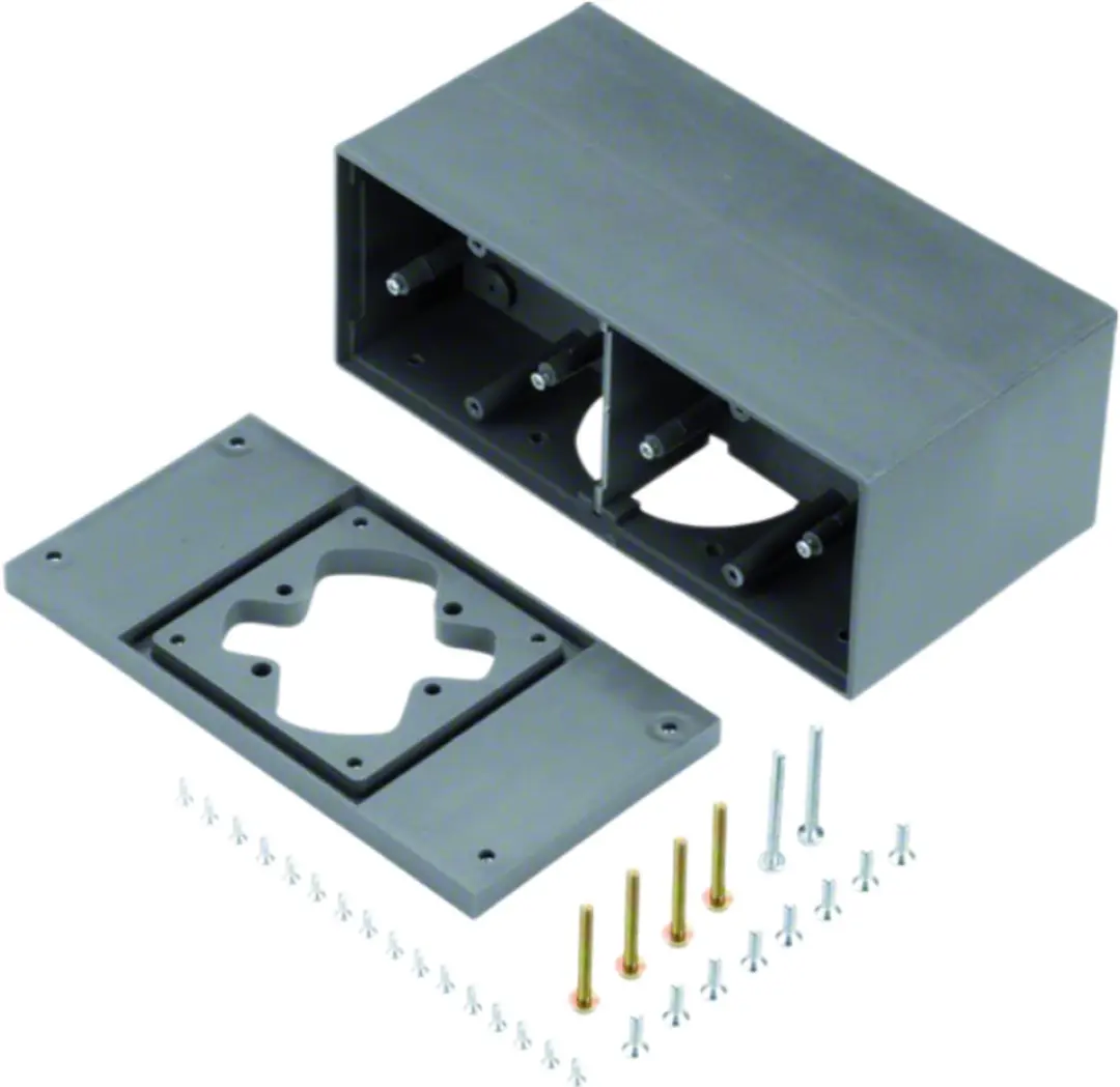 Hager GBZ47011 Vloerzuil Opbouw