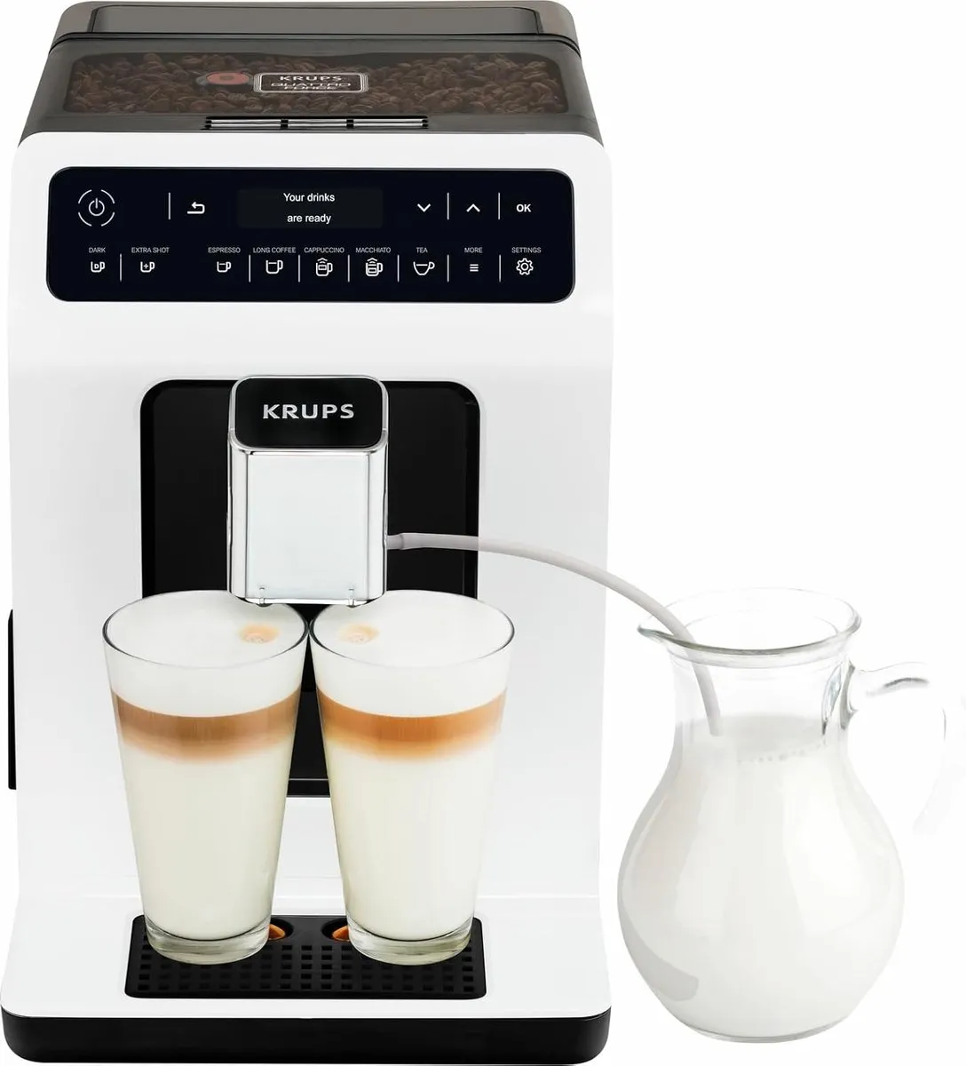 Krups Evidence EA8911 Volautomatische Espressomachine - Wit