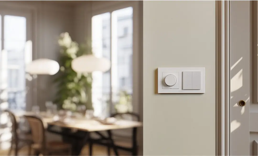 Aqara Shutter Switch H2 DS-K02D - Slimme Rolluikschakelaar - Wit/Grijs