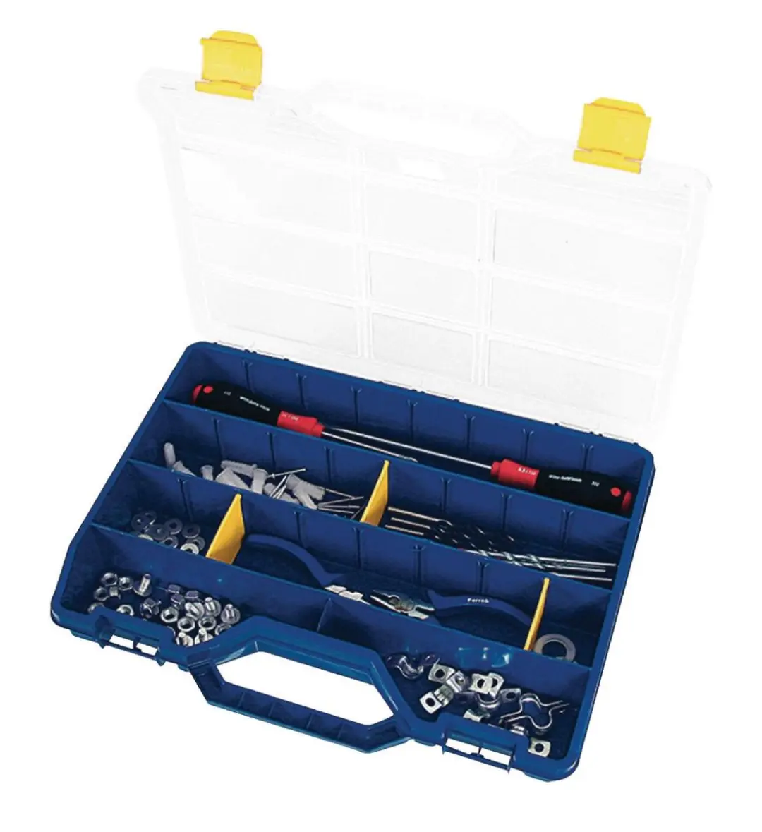Tayg Sorteerkoffer 378x290x61mm - 26 Vakken - Blauw