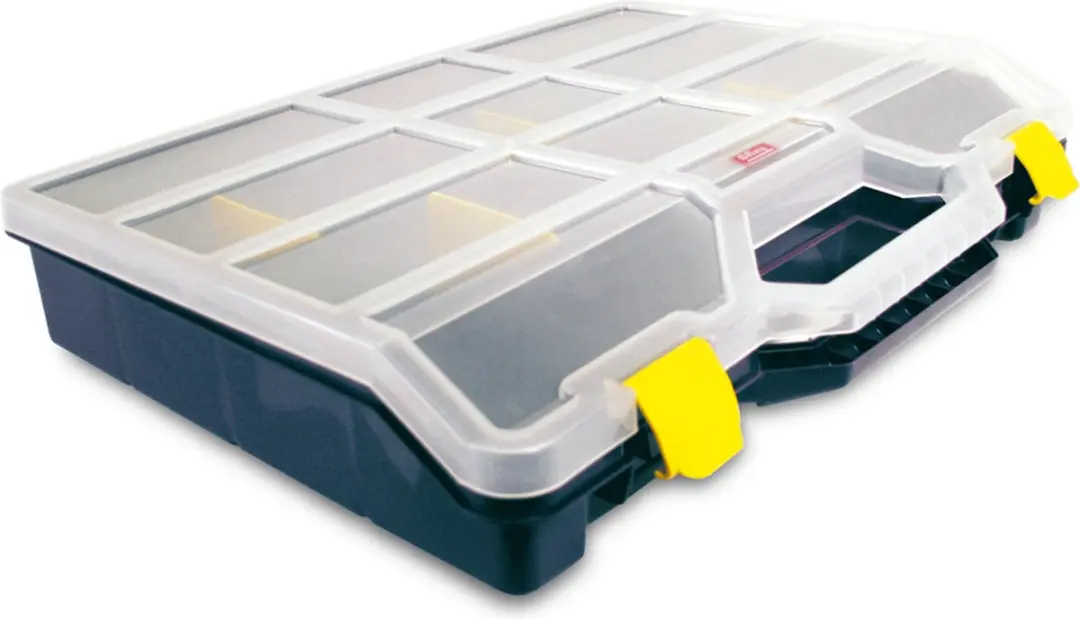 Tayg Sorteerkoffer 378x290x61mm - 26 Vakken - Blauw