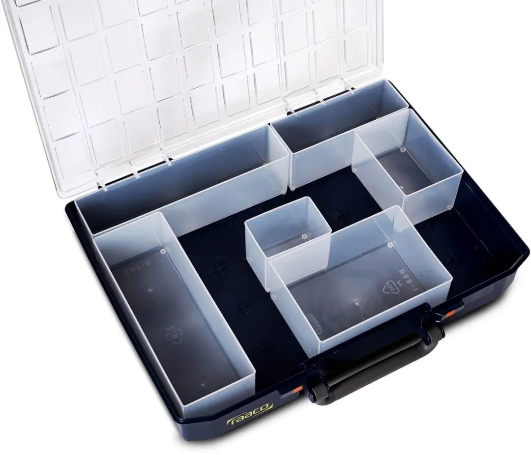 Raaco CarryLite 80 Assortimentsdoos - Blauw