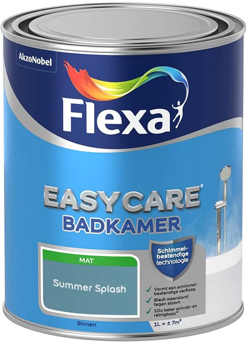 Flexa Easycare Badkamer Mengverf Summer Splash 1L