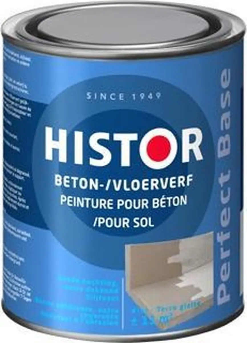 Histor Perfect Base Betonverf 0,75L - Bruin