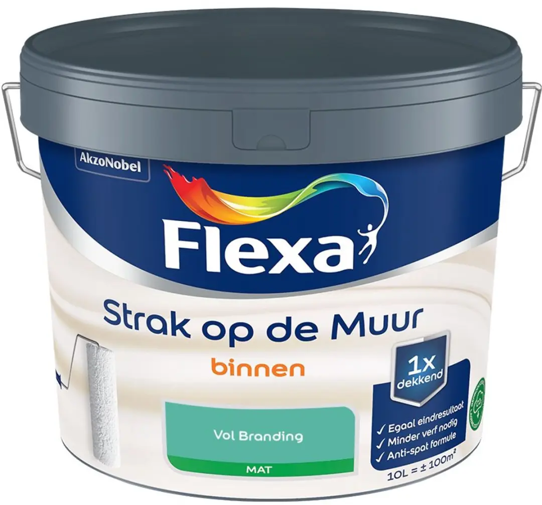 Flexa Strak Op De Muur Binnen Mat Mengverf 10L