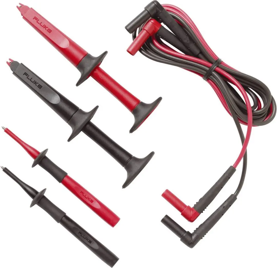 Fluke TL220-1 Veiligheidsmeetsnoerenset - 1.50m - Zwart/Rood