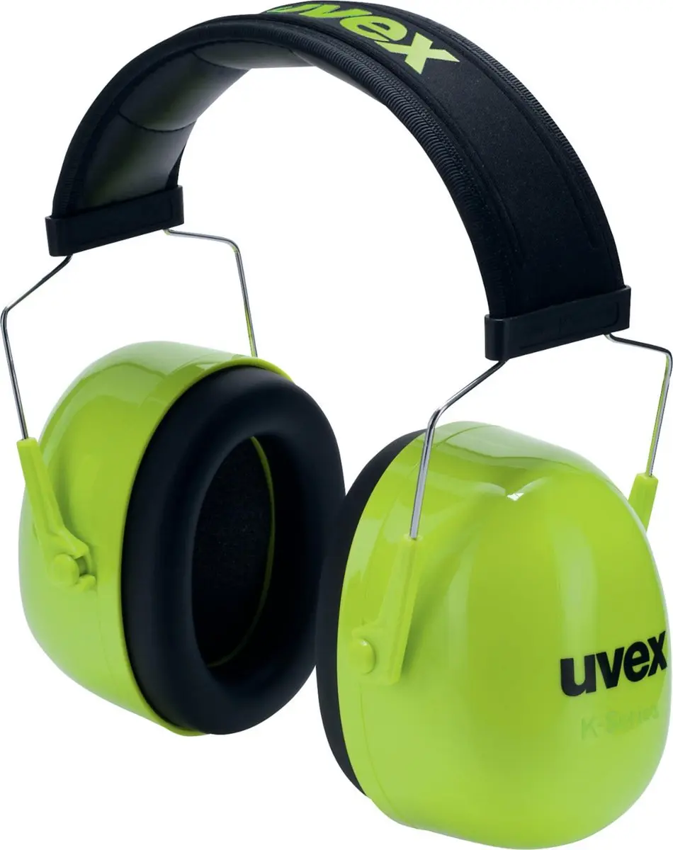 Uvex K4 Oorkap - 35 dB Groen