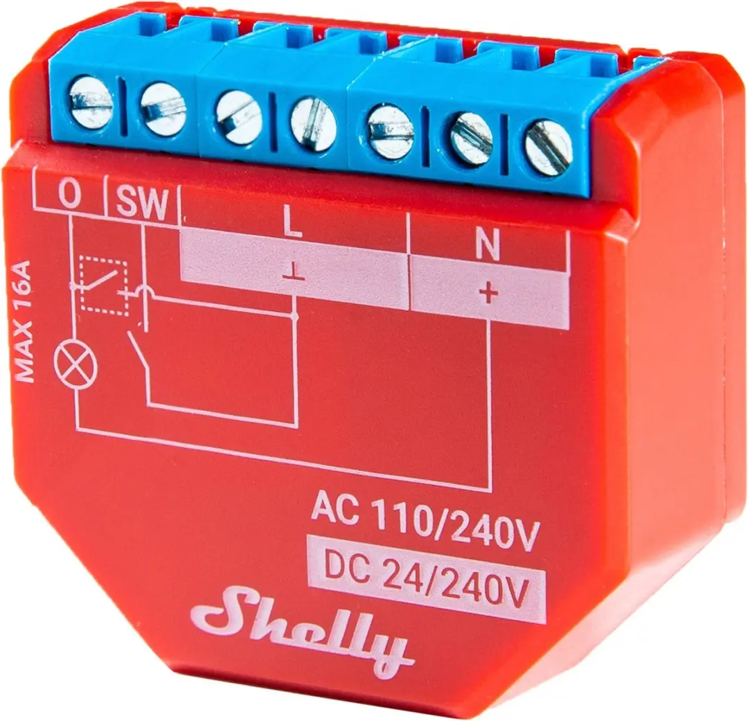 Shelly Plus 1PM Schakel-meetactor