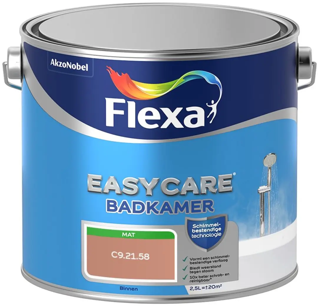 Flexa Easycare Badkamer Mengverf C9.21.58 - 2,5L