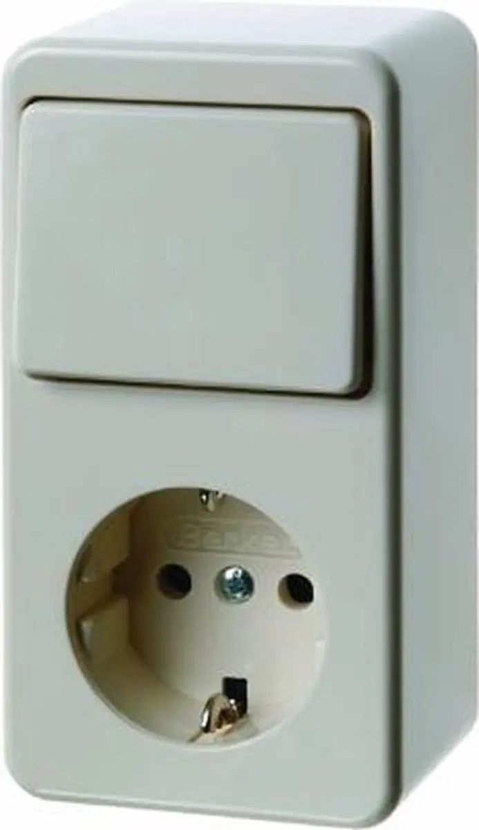 Hager E3H9E Combinatieschakelaar Opbouw