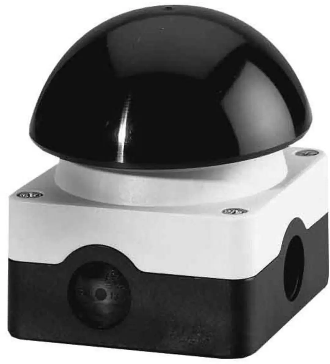 Eaton Slagdrukknop Paddestoel - Zwart IP65