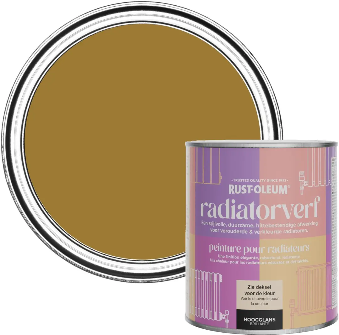 Rust-Oleum Radiatorverf Hoogglans Herfstgloed 750ml