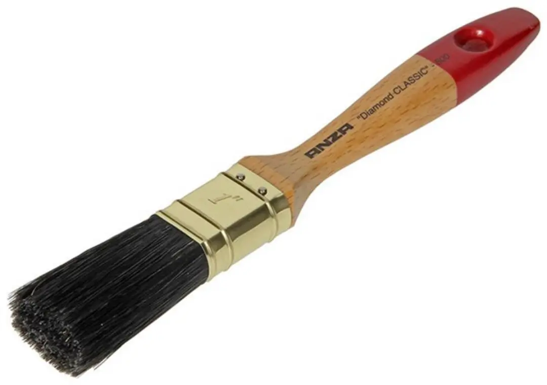 Anza Diamond Classic Platte Kwast 1,0'' - Meerkleurig