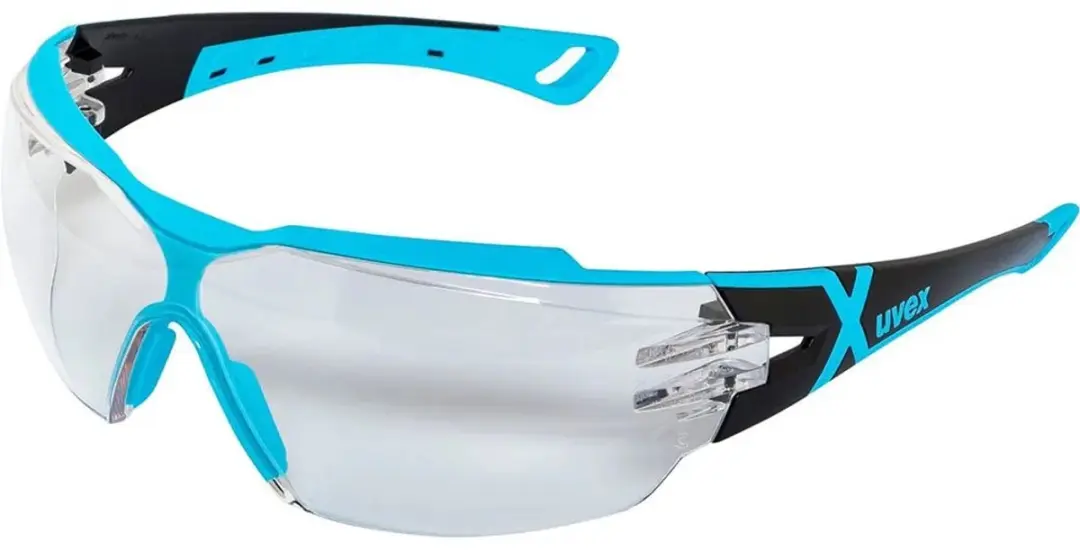 Uvex Pheos CX2 9198-256 Veiligheidsbril - Blauw/Zwart