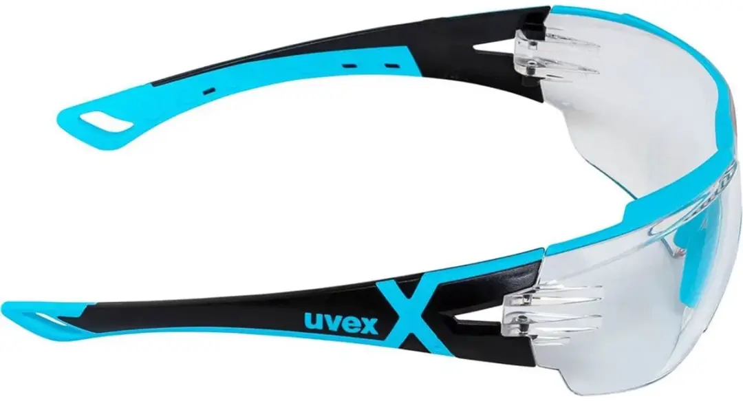 Uvex Pheos CX2 9198-256 Veiligheidsbril - Blauw/Zwart