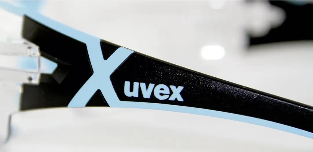 Uvex Pheos CX2 9198-256 Veiligheidsbril - Blauw/Zwart