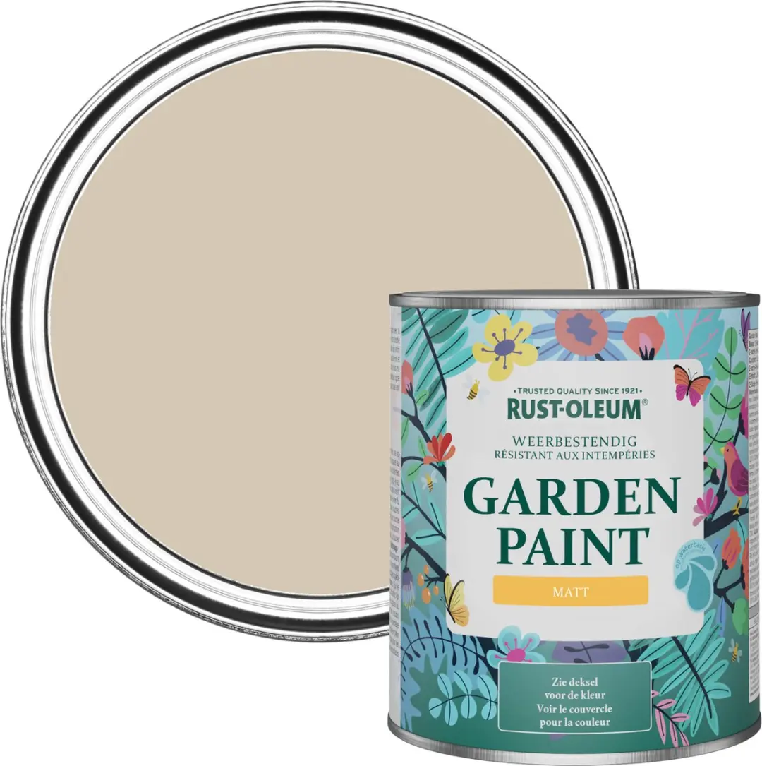 Rust-Oleum Tuinverf Matt Karamel 750ml