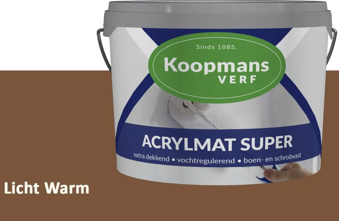 Koopmans Acrylmat Super Matte Muurverf 10L