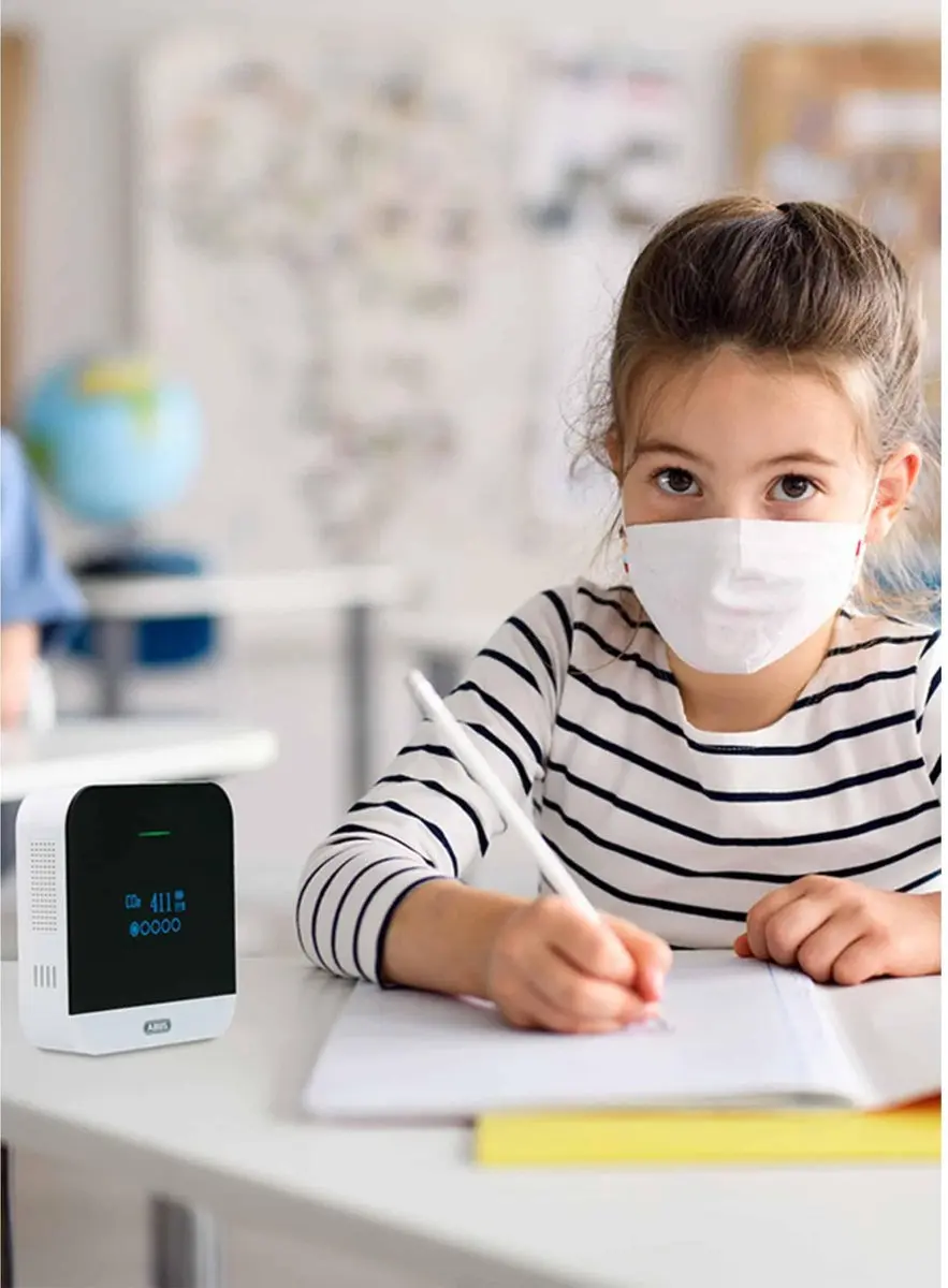 ABUS AirSecure CO₂-meter - Wit
