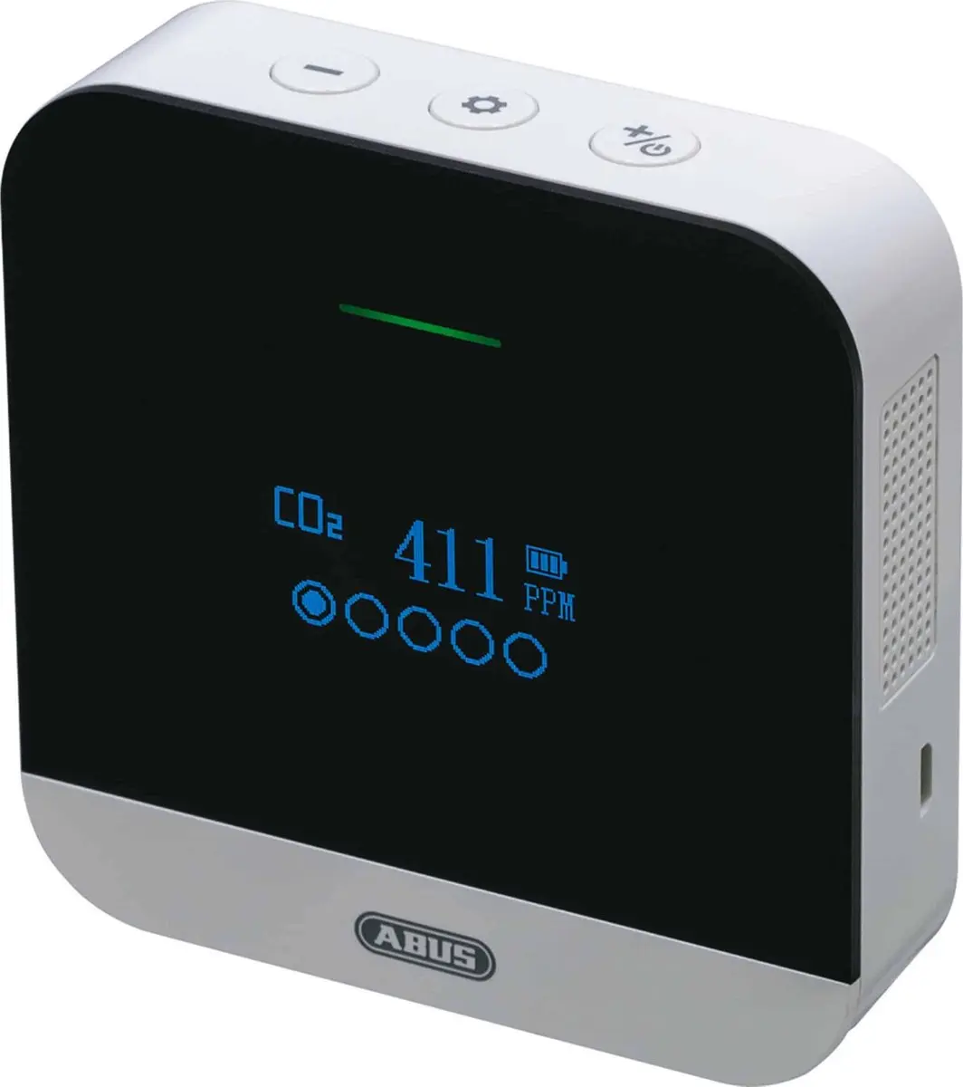 ABUS AirSecure CO₂-meter - Wit - afbeelding 6 van 6