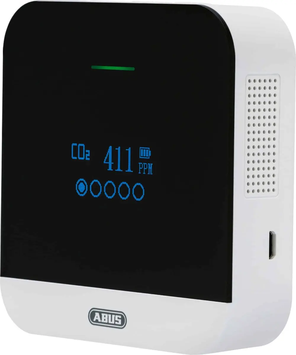 ABUS AirSecure CO₂-meter - Wit