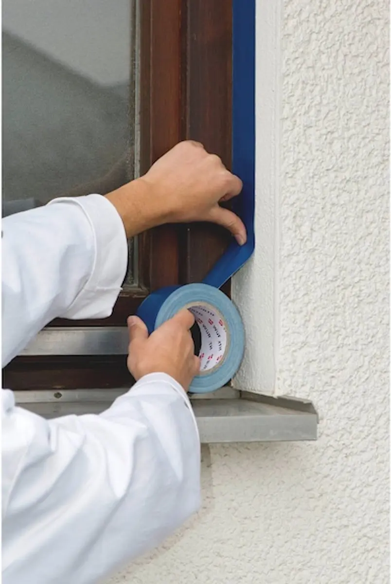 Würth Geweven Schildersafdektape Blauw - 24 Stuks
