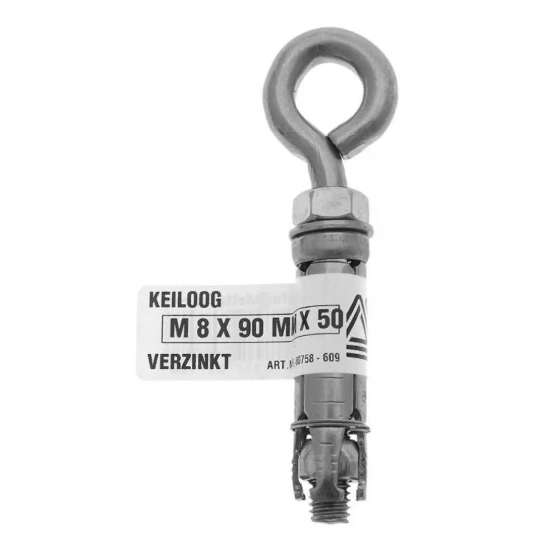 Deltafix Keiloog M5x60x35 Verzinkt
