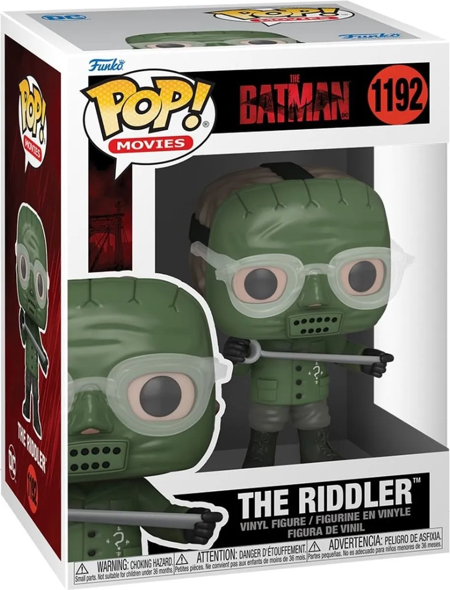 Funko Batman DC Comics POP! The Riddler 59281 - 9cm - Multicolours