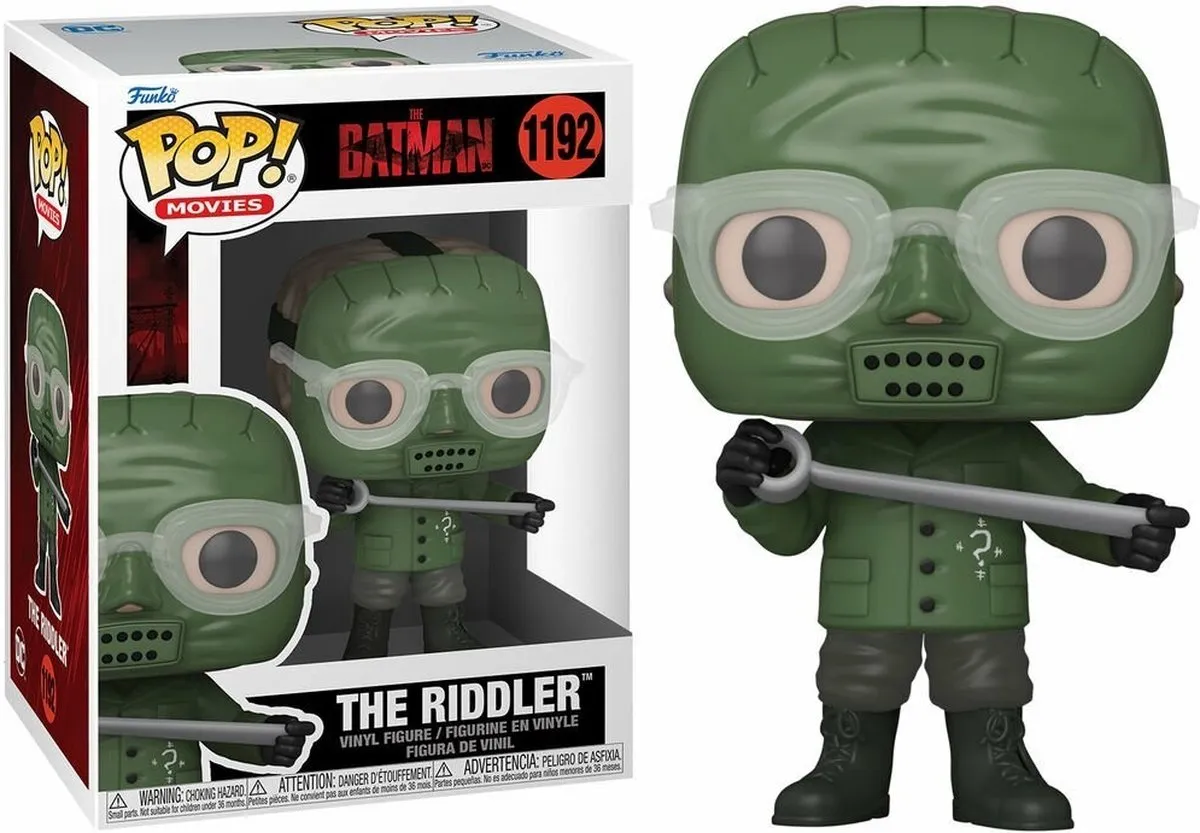 Funko Batman DC Comics POP! The Riddler 59281 - 9cm - Multicolours