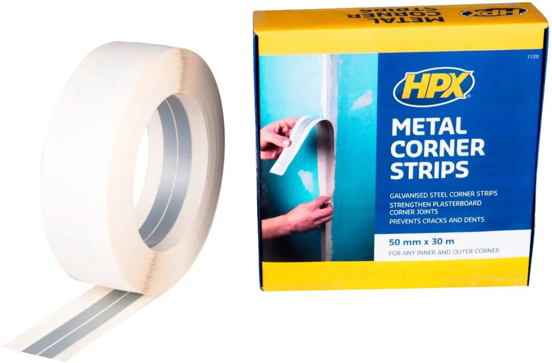 HPX Voegband met Stalen Hoekstrips 50mm