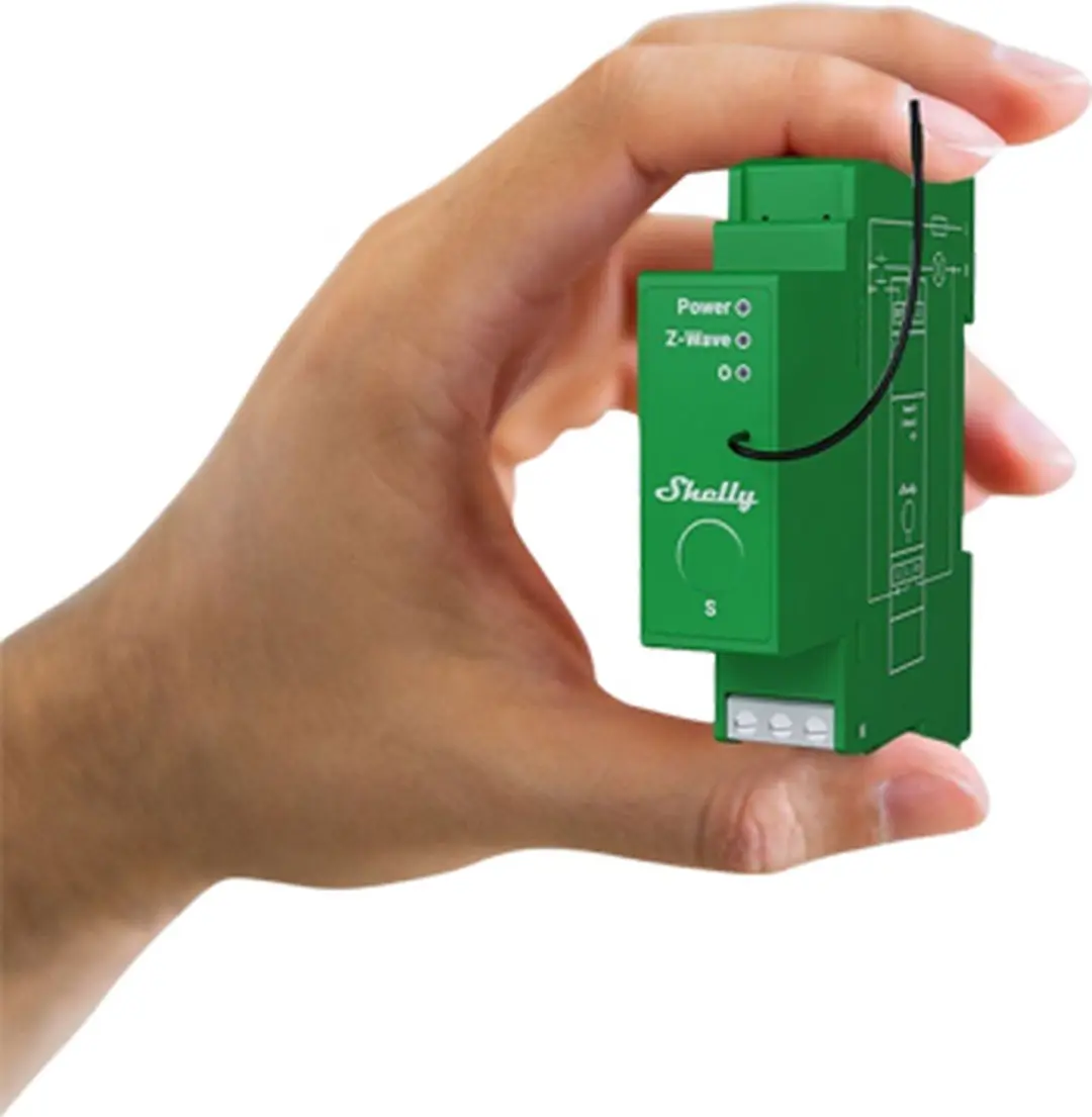 Shelly Wave Pro Dimmer 1PM - Groen