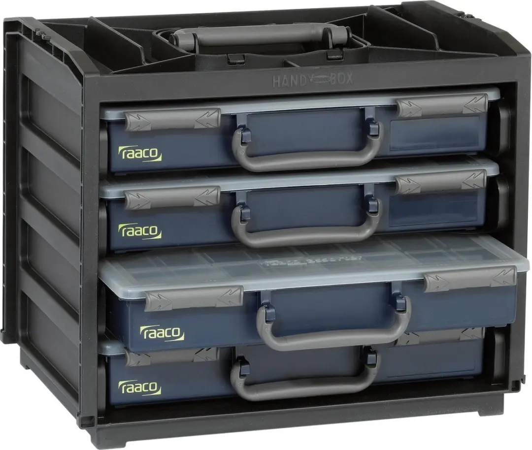Raaco Handybox Sorteerdoos - Zwart