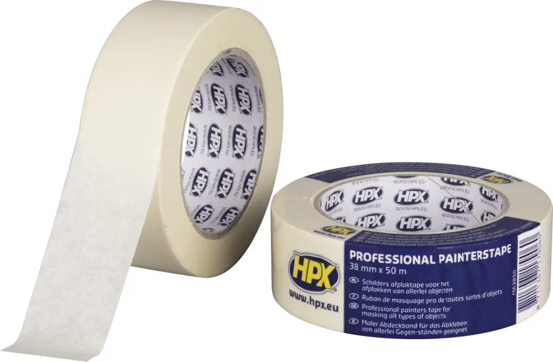 HPX Masking Tape 60°C - Crèmewit 38mm x 50m