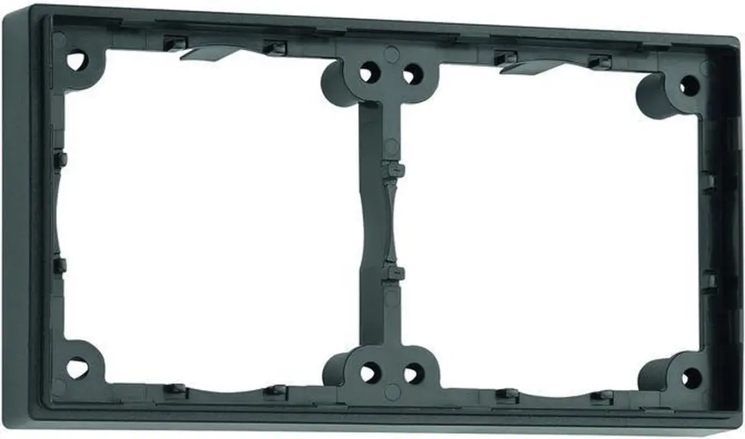 Presto Afstandsraam 2-Vaks 12mm S-20.000 Zwart