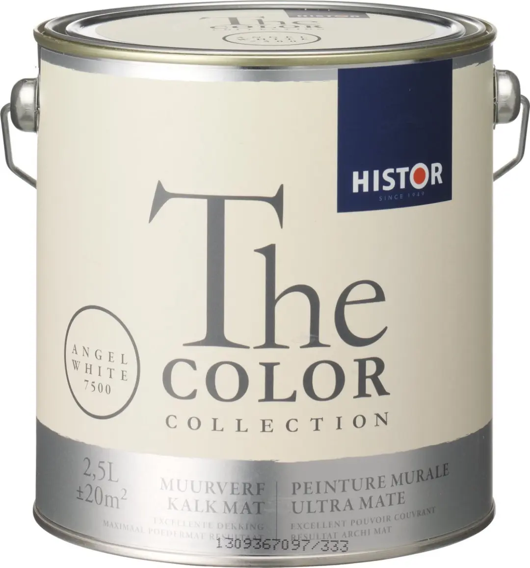 Histor The Color Collection Muurverf Angel White 2,5L