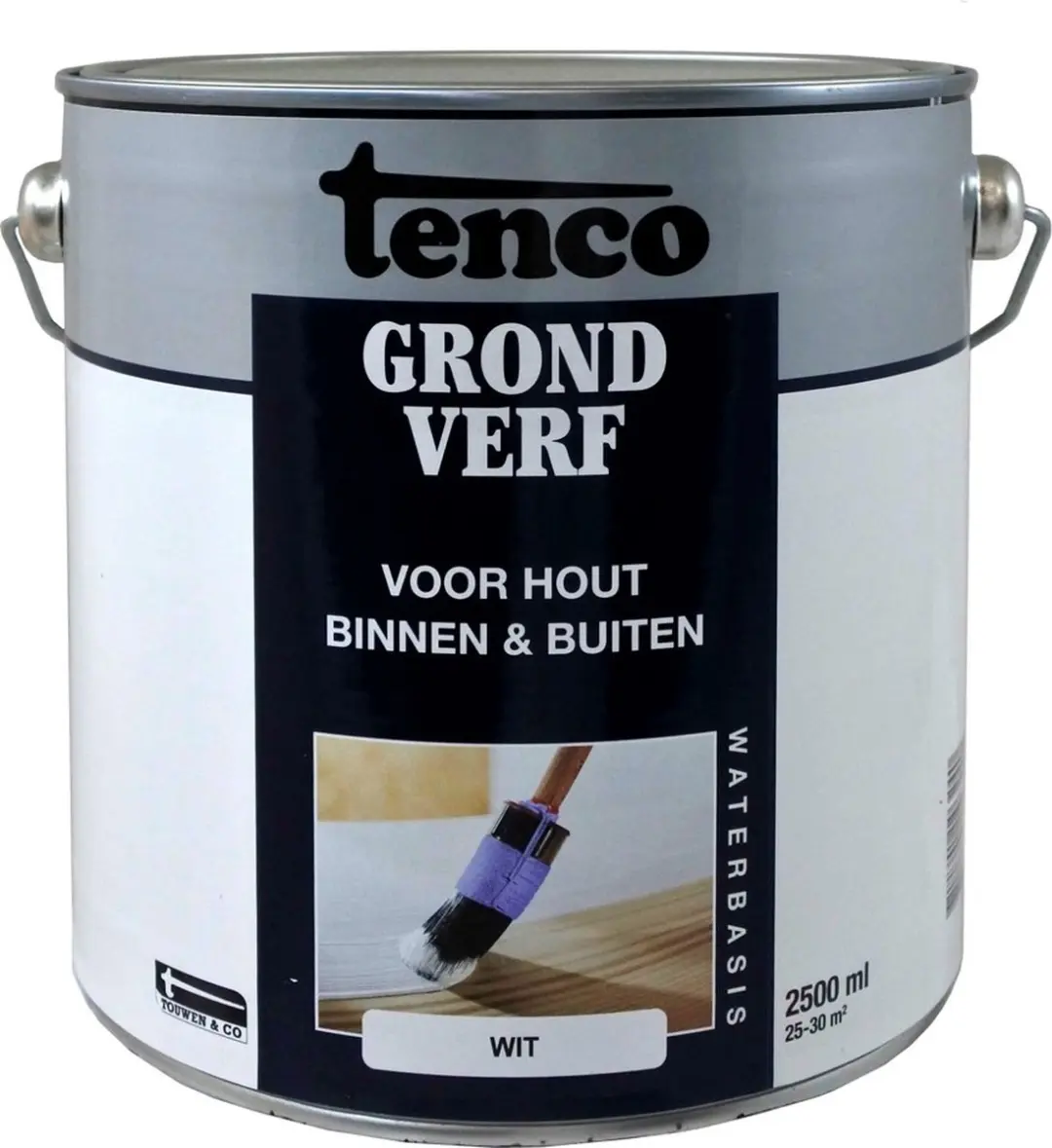 Tenco Grondverf Waterbasis Wit - 2,5L