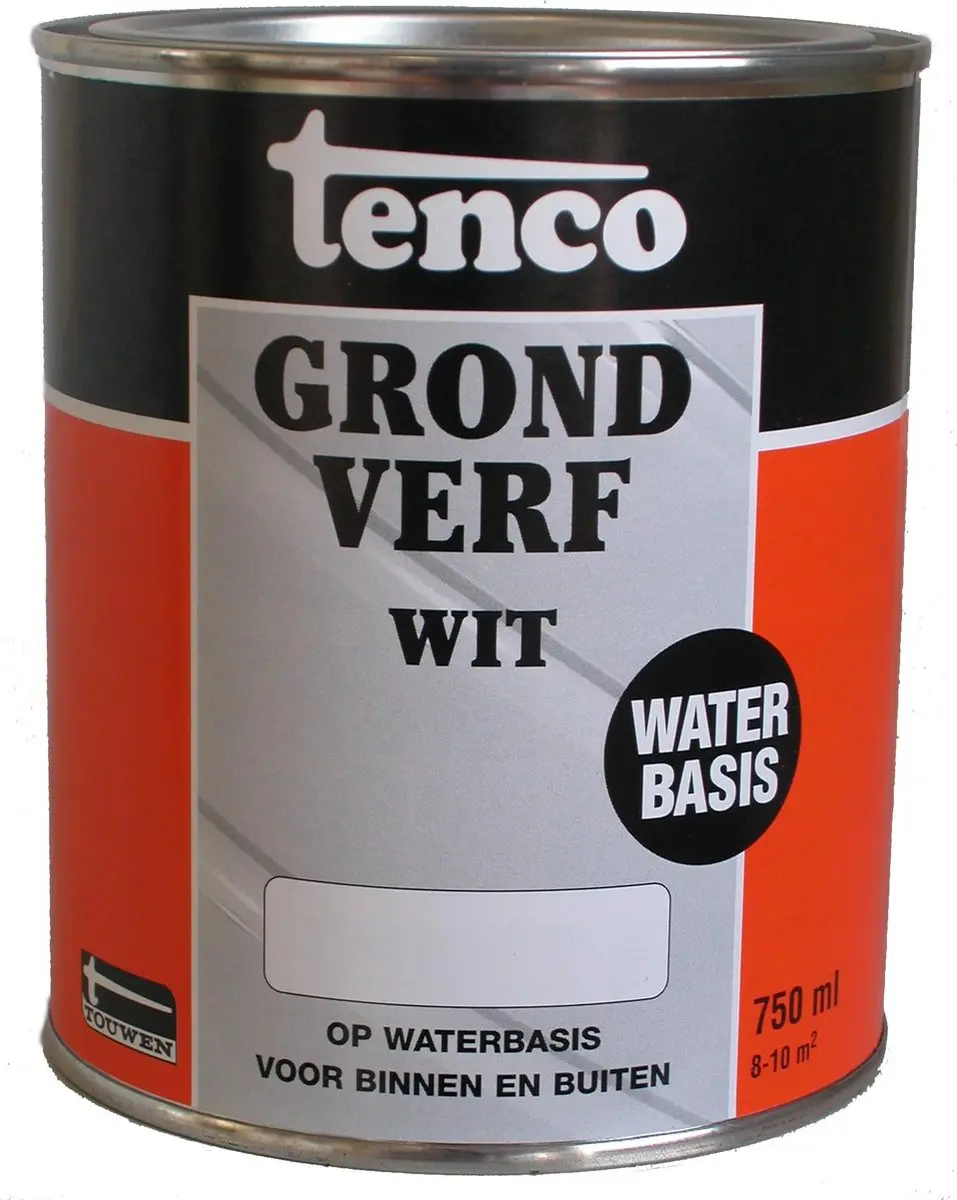 Tenco Grondverf Waterbasis Wit - 2,5L