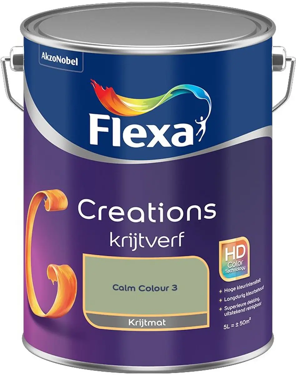 Flexa Creations Muurverf Krijt Calm Colour 3
