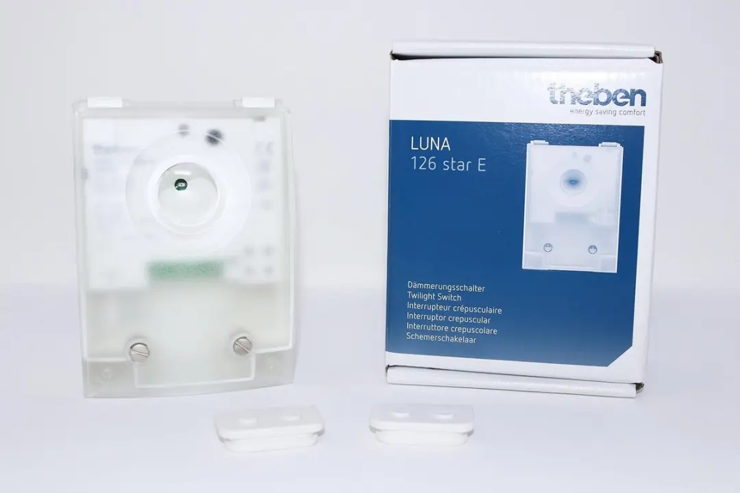 Theben LUNA 126 star E Schemerschakelaar 600W - Wit