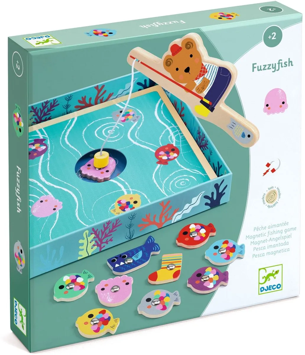Djeco Fuzzyfish Visspel