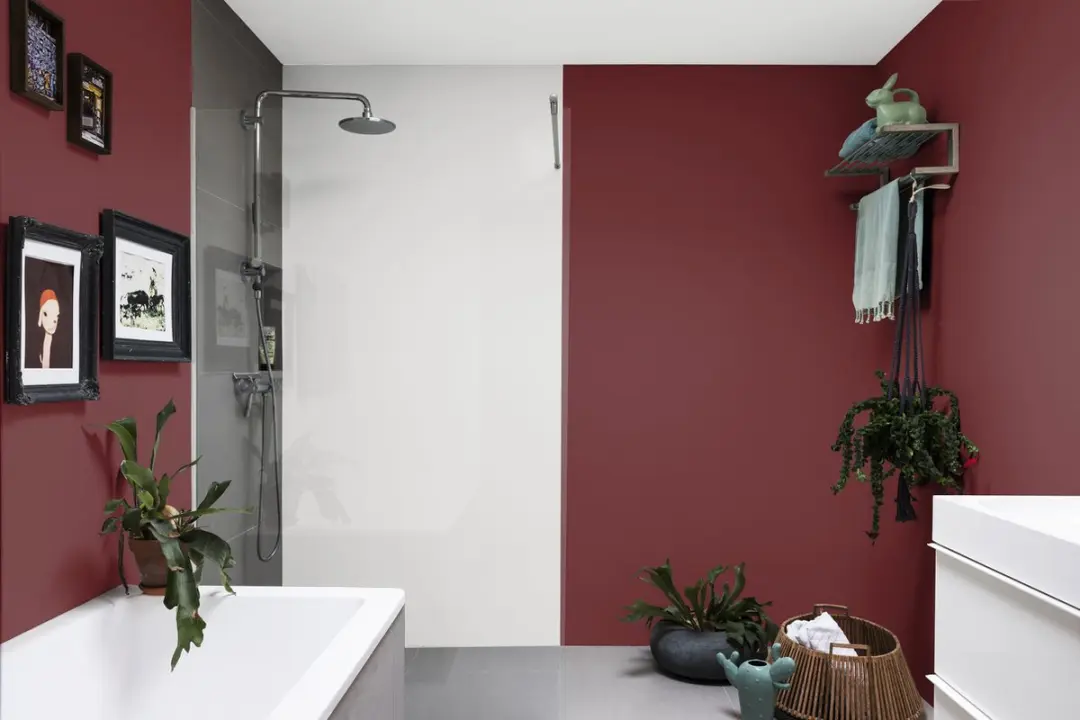 Flexa Creations Muurverf Extra Mat Red Elegance 1L