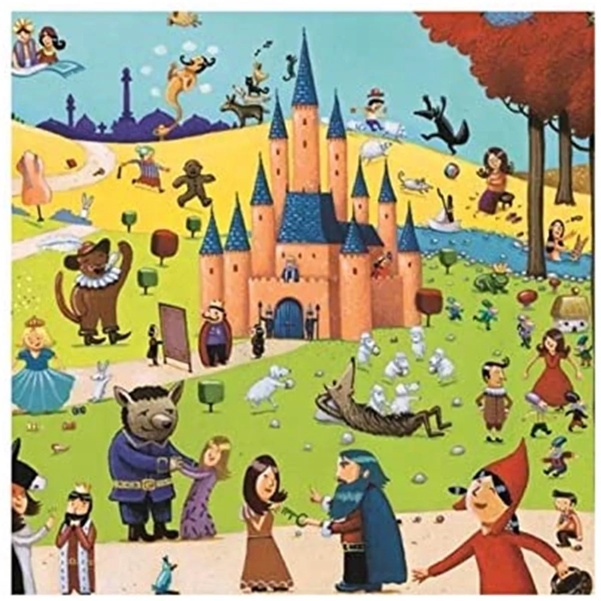Djeco Allemaal Sprookjes Puzzel - 54 Stuks - Multicolor