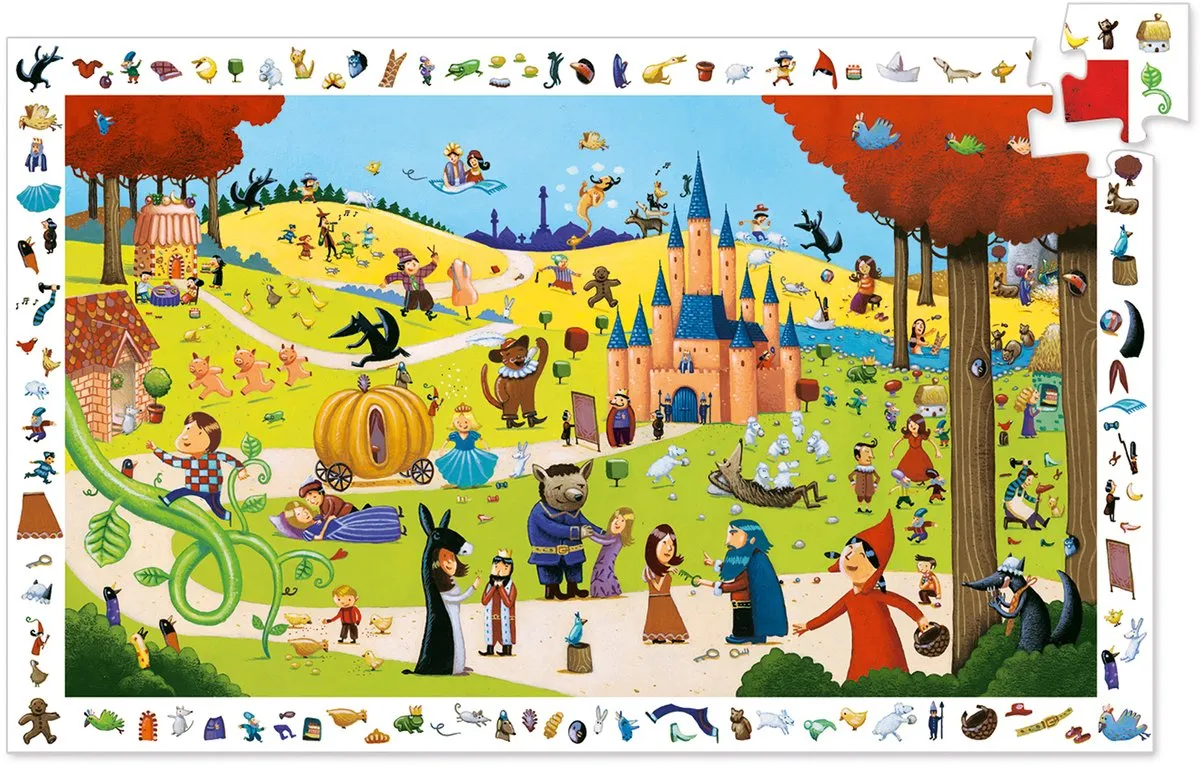 Djeco Allemaal Sprookjes Puzzel