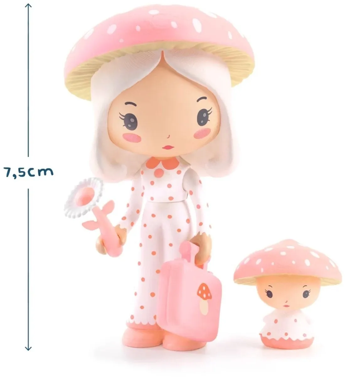 Djeco Tinyly Amy & Mushy Speelfiguur - Multicolor
