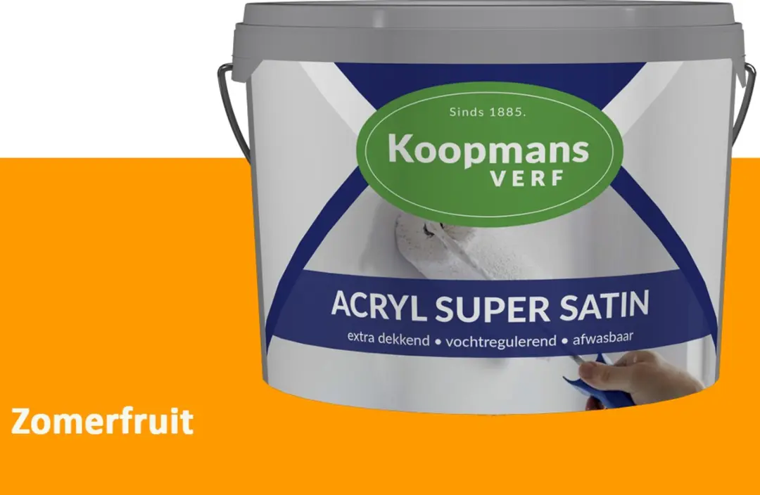 Koopmans Acryl Super Satin Zomerfruit Muurverf 5L
